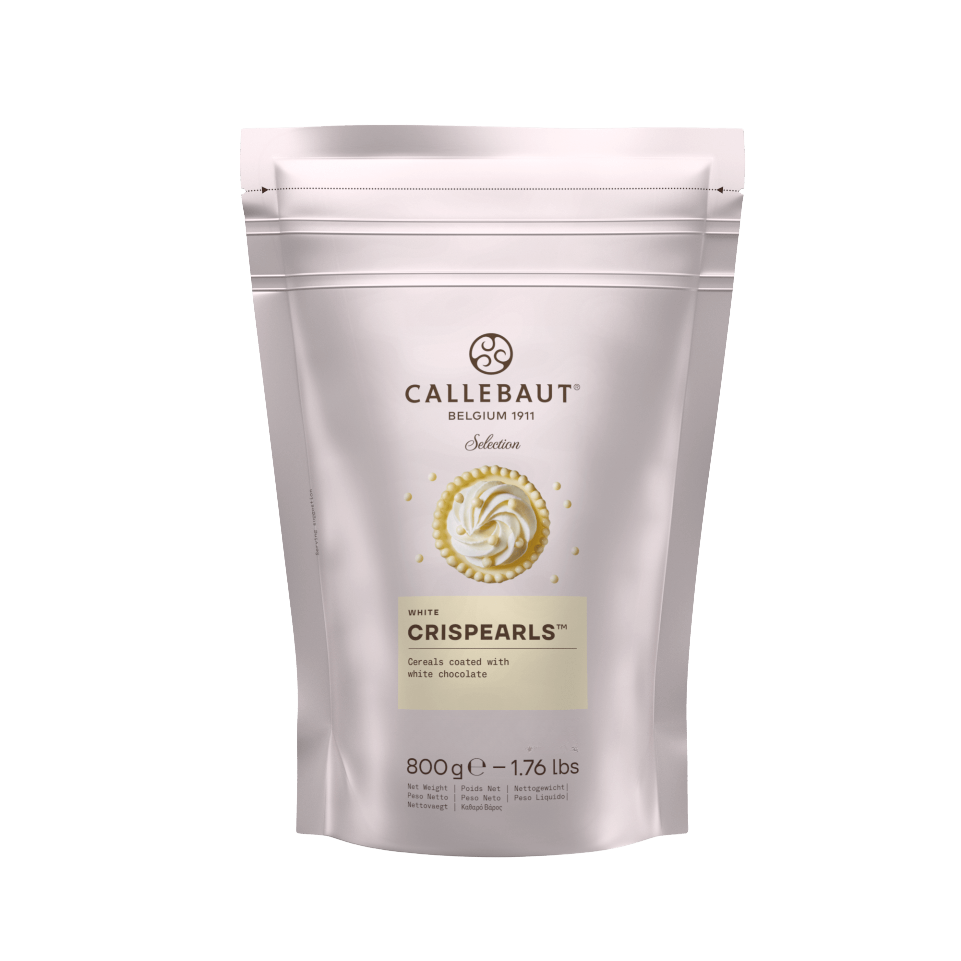 White Chocolate Crispearls 800g, , large